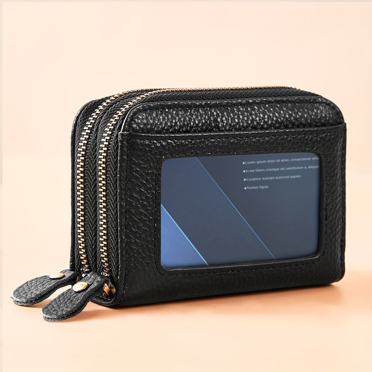Men's Wallet with a textured exterior and Coin Pouch, Cash Pocket and 4 Bold Colors for Everyday Carry