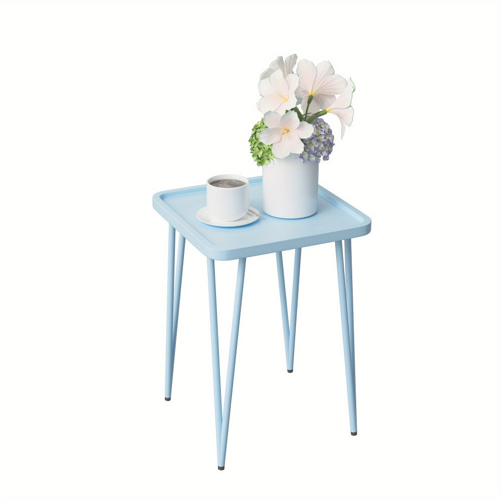 Metal End Table with Multiple Color Options for Work, Display, and Everyday Use detail image - detail view 10