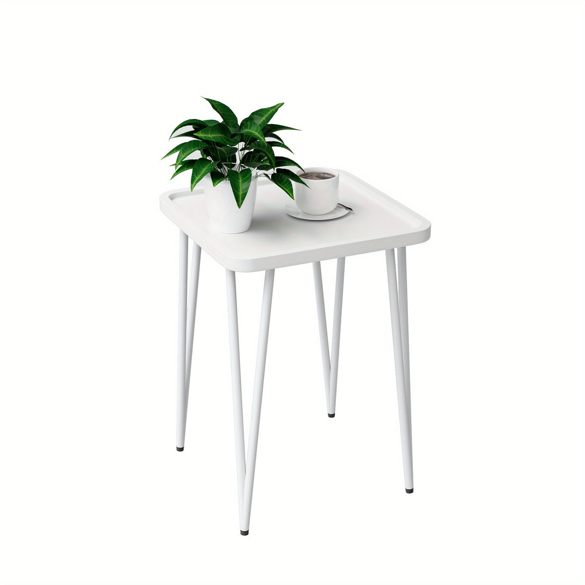 End Table shown in the White option