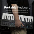 MIDI Keyboard Controller, Wireless, 37 Keys, M-VAVE, SMK37PRO for Music Production