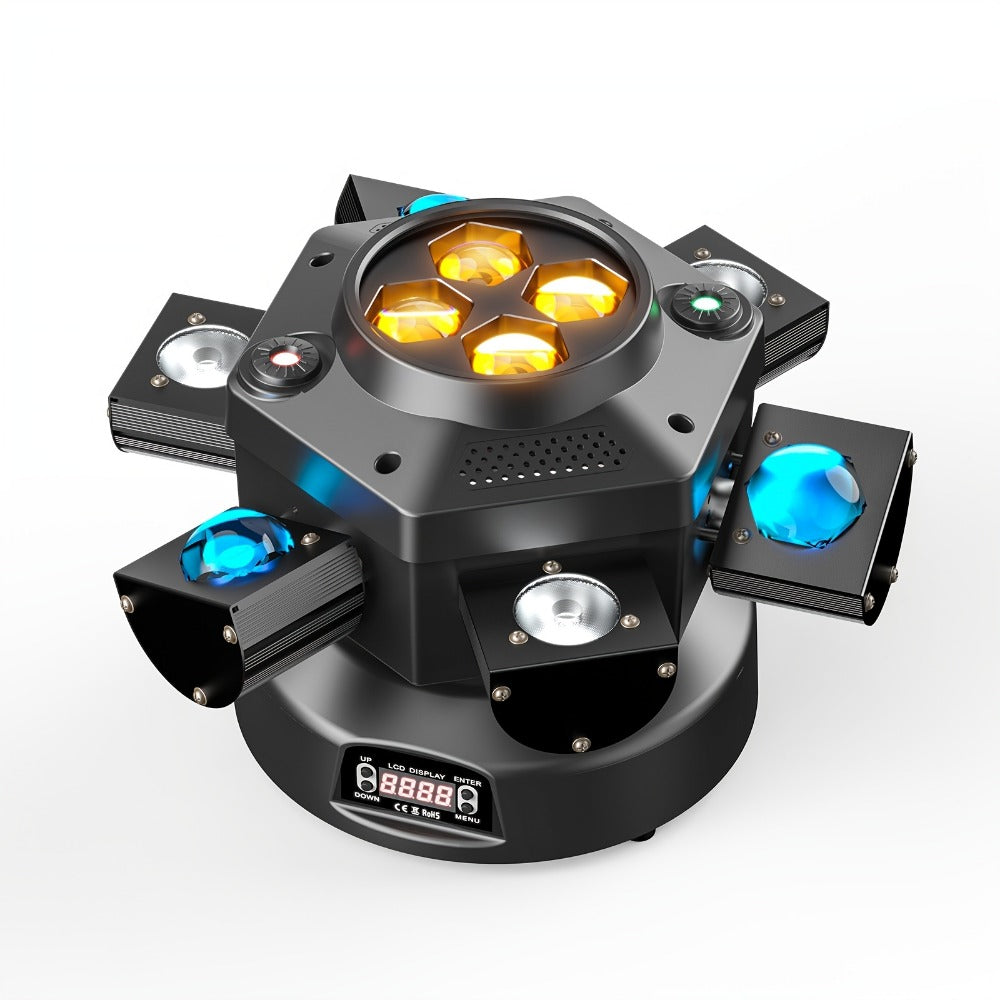 Moving Head DJ Light, Dynamic, RGBW, Wedding, Stage, 200W for Stage and Party Lighting detail image - detail view 3