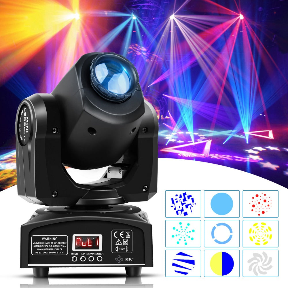 Moving Head DJ Light, RGBW, DMX Control, LED, Party for Stage and Party Lighting detail image - detail view 12