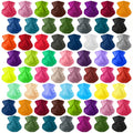 Neck Gaiter – Bulk 60 Pack Men Women Balaclava Face Mask Seamless Headwear Bandana Neck Scarf Solid Wholesale