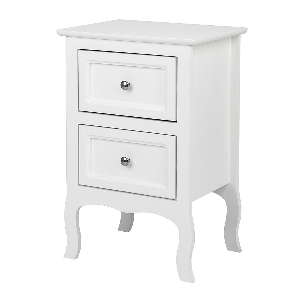 Nightstand shown in the White, 1 option