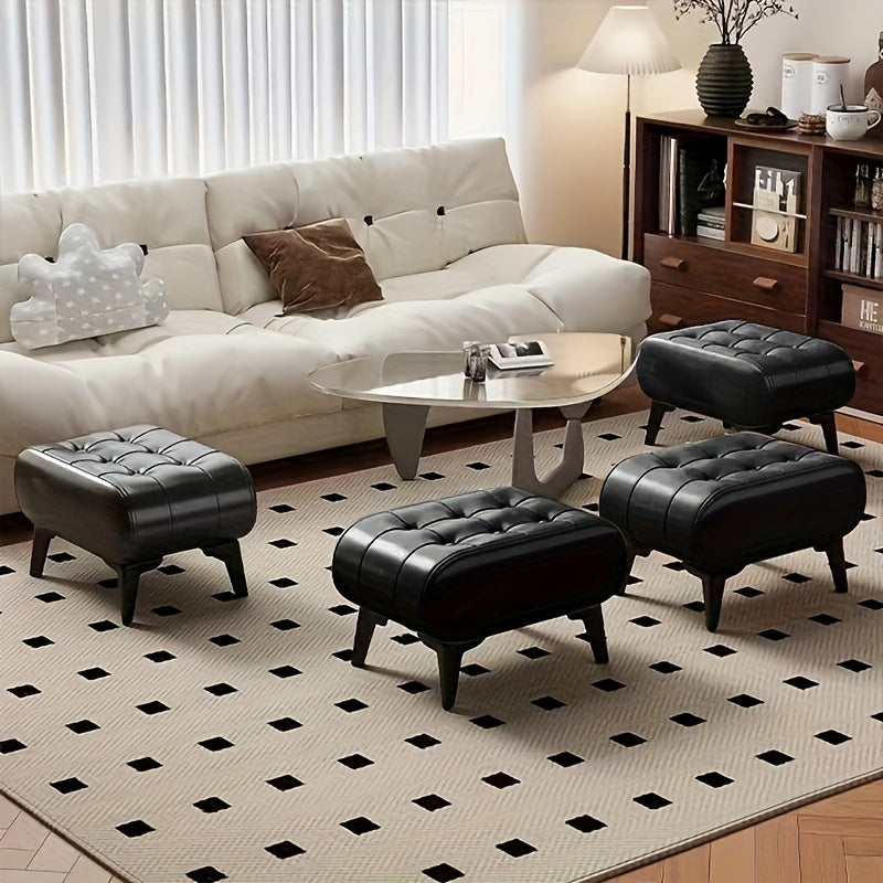 Ottoman with Memory Foam for Comfortable Everyday Seating in Living Room