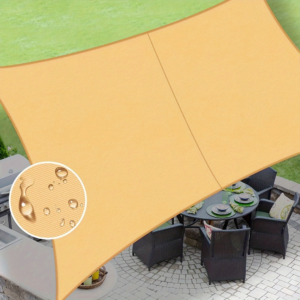 Outdoor Sun Shade Sail with UV Protection and Waterproof Protection for Patio detail image - detail view 3
