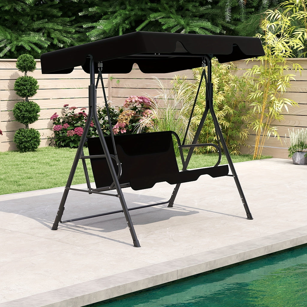 Outdoor Swing Glider with Multiple Color Options for Practical Everyday Home Use in Patio