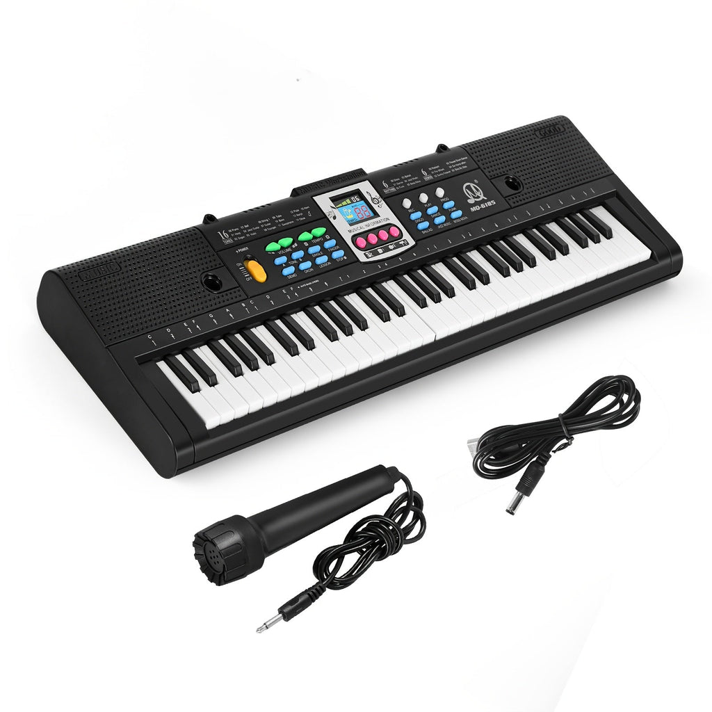 Portable Electronic Keyboard, USB, Portable, Piano, Keys, Beginner for Beginner Lessons
