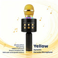 All-in-One Wireless Karaoke Microphone with Built-In 5W Speaker, TWS Pairing and Four Color Options