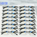 Reading Glasses 16-Pack Classic Half-Rim Frames with Lens Design and +1.00 to +4.00 Options