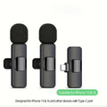 Recording Microphone Wireless Lavalier Sets with USB-C Receiver and Two- or Four-Transmitter Options
