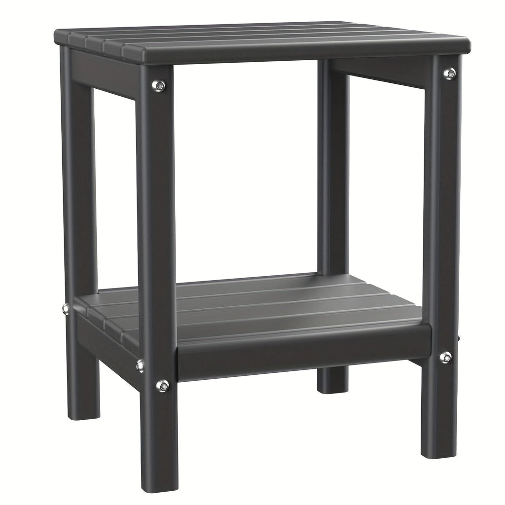 Outdoor Side Table shown in the Gray, 1pc option