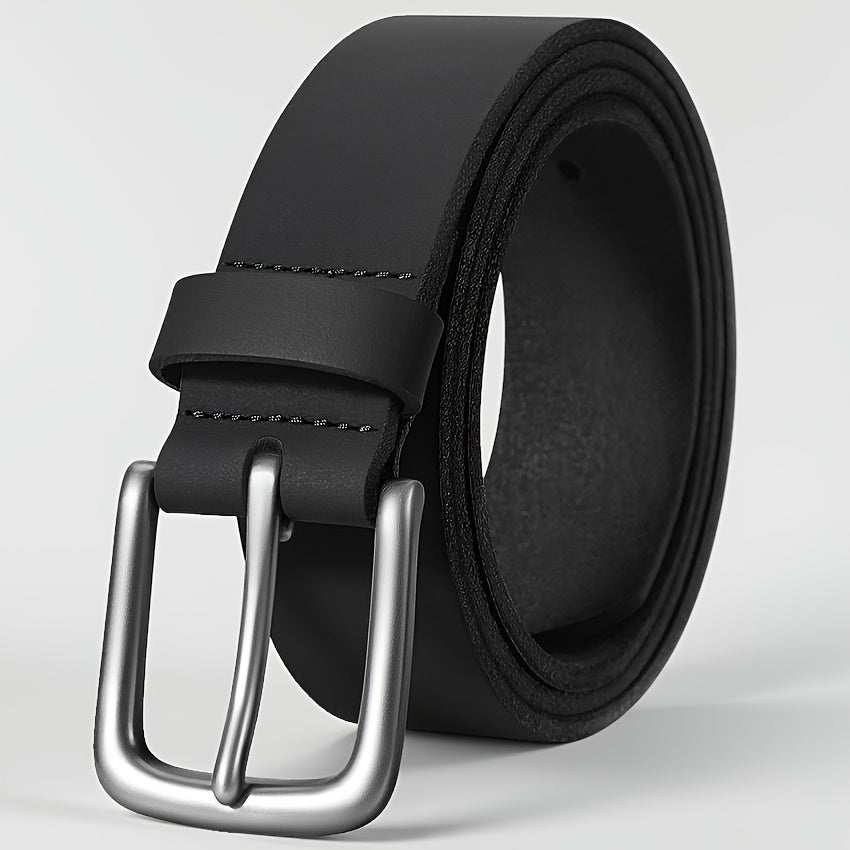 Men's Belt - Genuine Leather for Handmade Full Grain Casual Everyday Jeans Stainless - product detail view 20