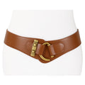 Belt Women’s Wide Elastic Vintage Waistband with Front Clasp, Three Colors and S-4XL Sizes