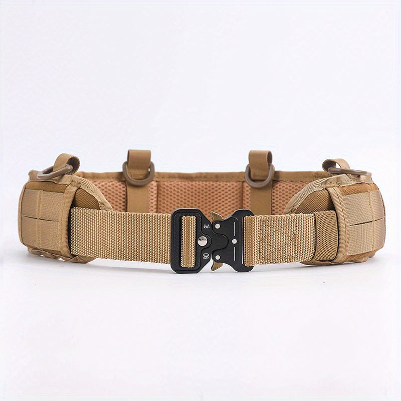 Men's Belt – Tactical Belt Quick Release Nylon Waistband Outdoor Military CS Field Equipment Men Women