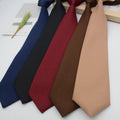 Men's Necktie – Pre-Tied Knotless Adjustable Tie 5 Pack & Women – Academic Style Neckties for Graduation