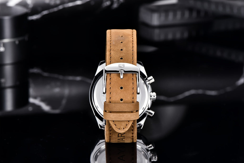 Men's Quartz Watch - BENYAR Luminous Chronograph Analog Big Face Business Sport Casual Fashion - product detail view 23