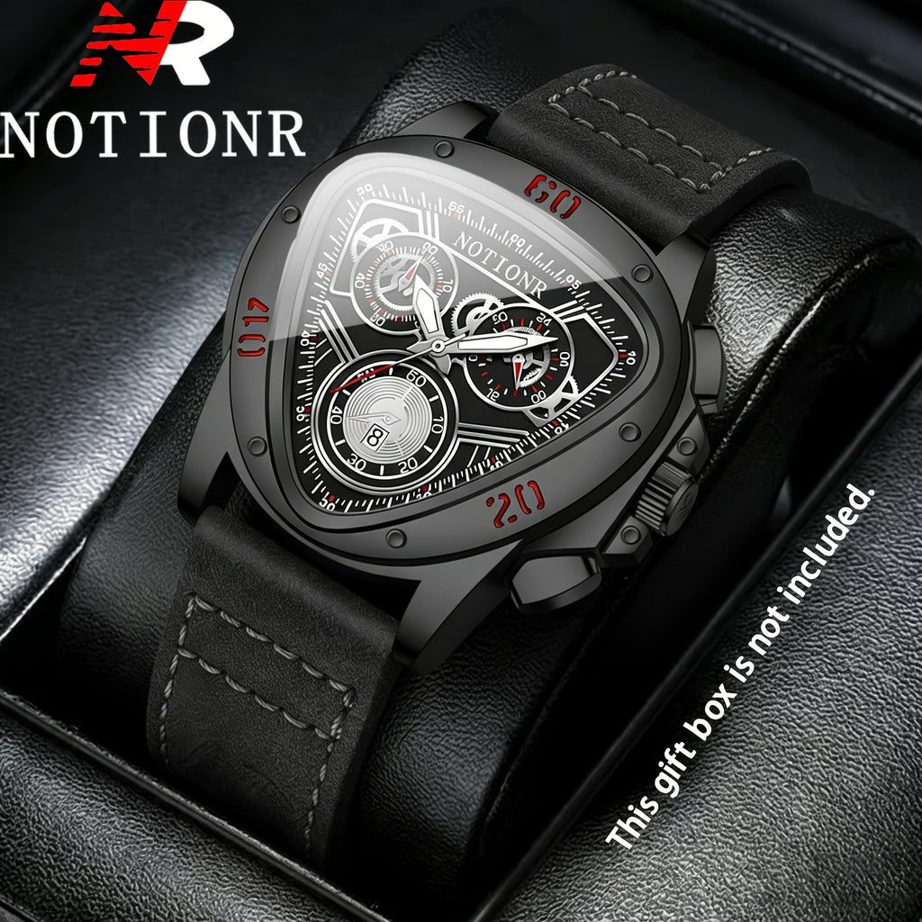 Men's Quartz Watch - 's Casual Fashion Date Calendar Display Analog Pointer Single or 2pcs Set - product detail view 65