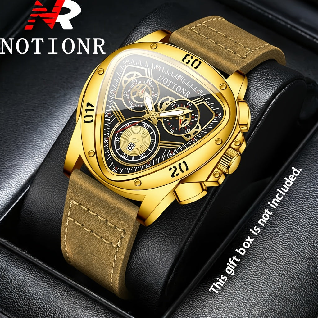 Men's Quartz Watch - 's Casual Fashion Date Calendar Display Analog Pointer Single or 2pcs Set - product detail view 67