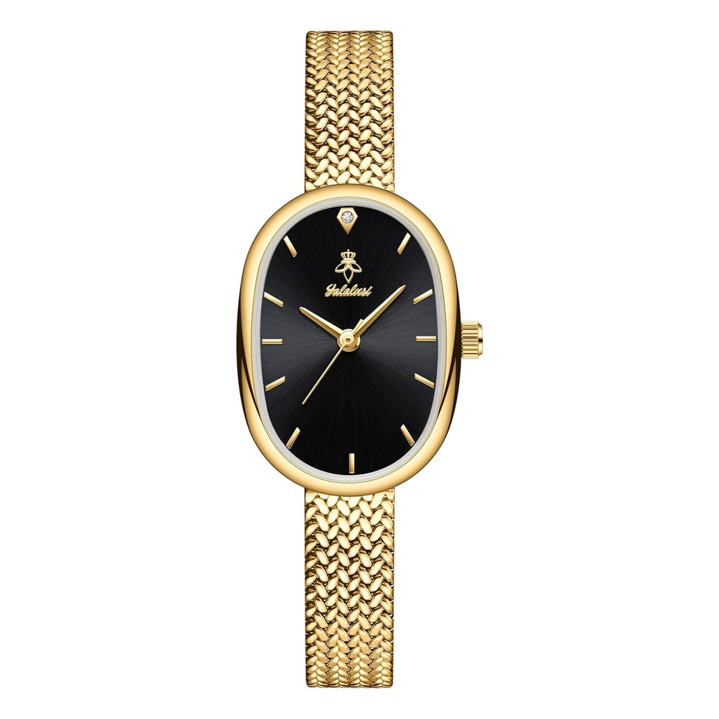 Oval Dial Mesh Bracelet Women's Watch in Seven Coordinated Case, Face and Band Color Options