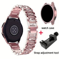 Rhinestone Watch Band for Samsung Galaxy Watch 4, 5, 6 or 7 in Seven Colors and 40mm or 44mm Sizes