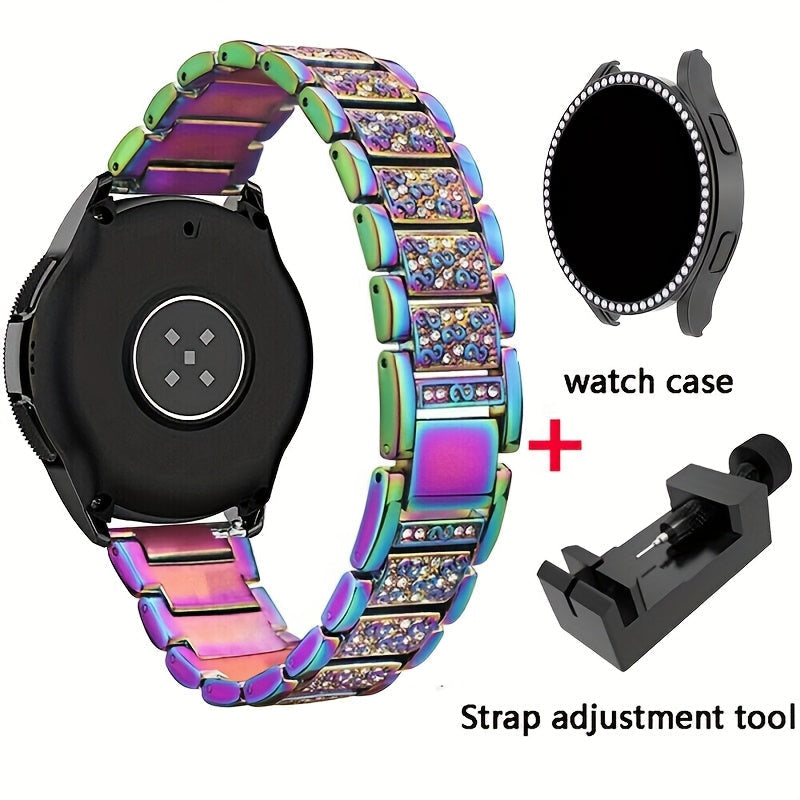 Women's Watch - Samsung Galaxy Band Rhinestone Set Full Crystal Bling Strap with Single - product detail view 19