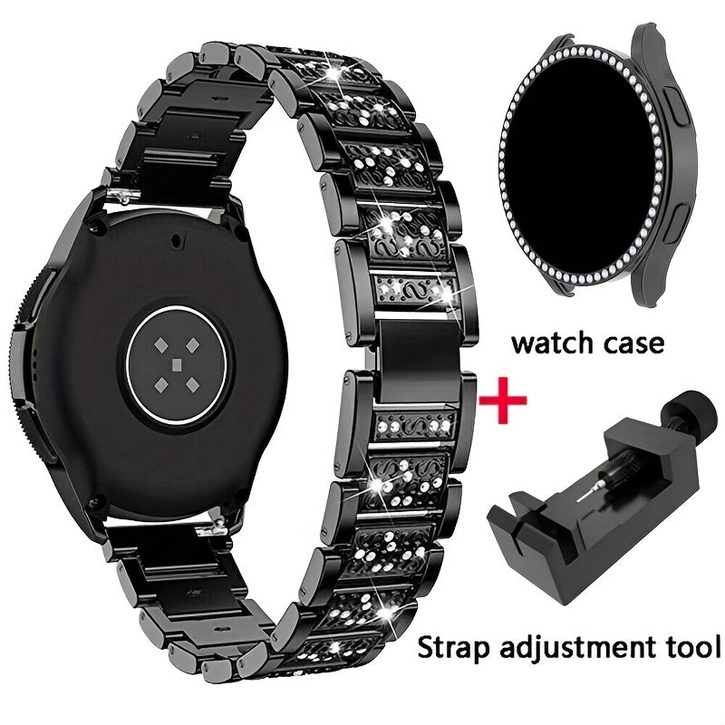 Women's Watch - Samsung Galaxy Band Rhinestone Set Full Crystal Bling Strap with Single - product detail view 29