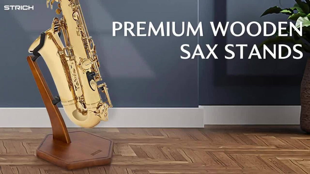 Saxophone Stand, STRICH, FH-4, Solid for Holding And Displaying Saxophones detail image - detail view 9