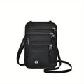 Sling Bag Travel Organizer with Adjustable Crossbody Strap, Multi-Compartment Storage and Five Colors