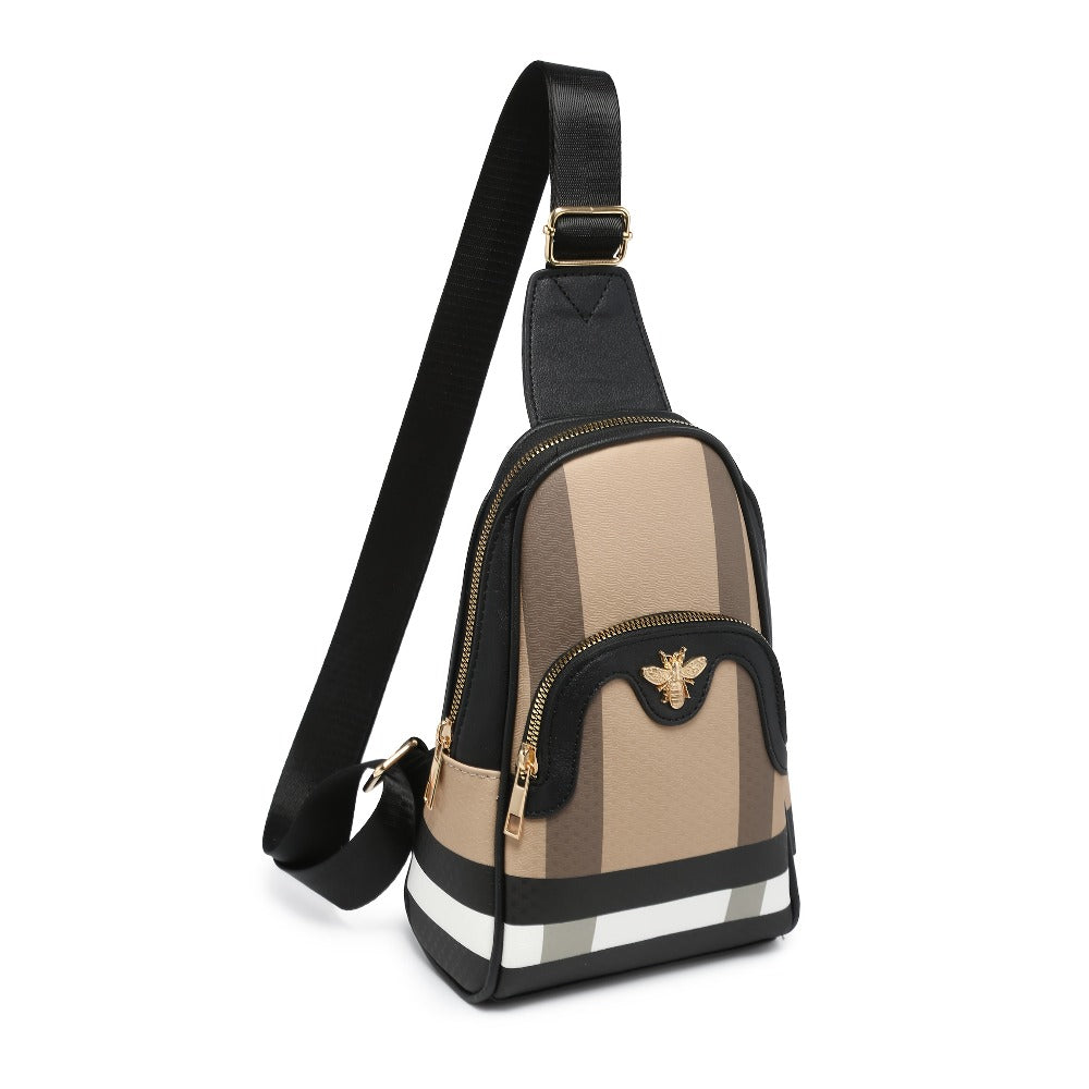Sling Bag – Mini, Adjustable Strap, for Travel & Work – detail view 4
