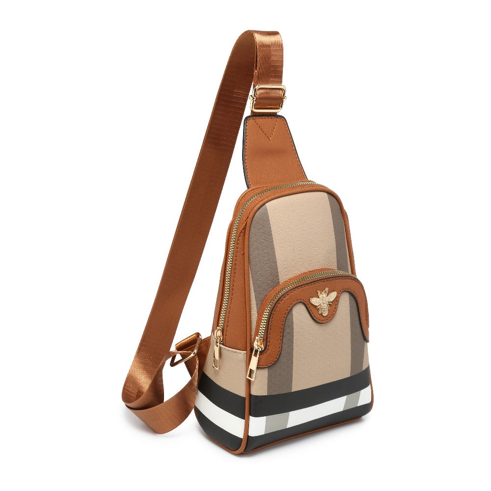 Sling Bag – Mini, Adjustable Strap, for Travel & Work – detail view 8