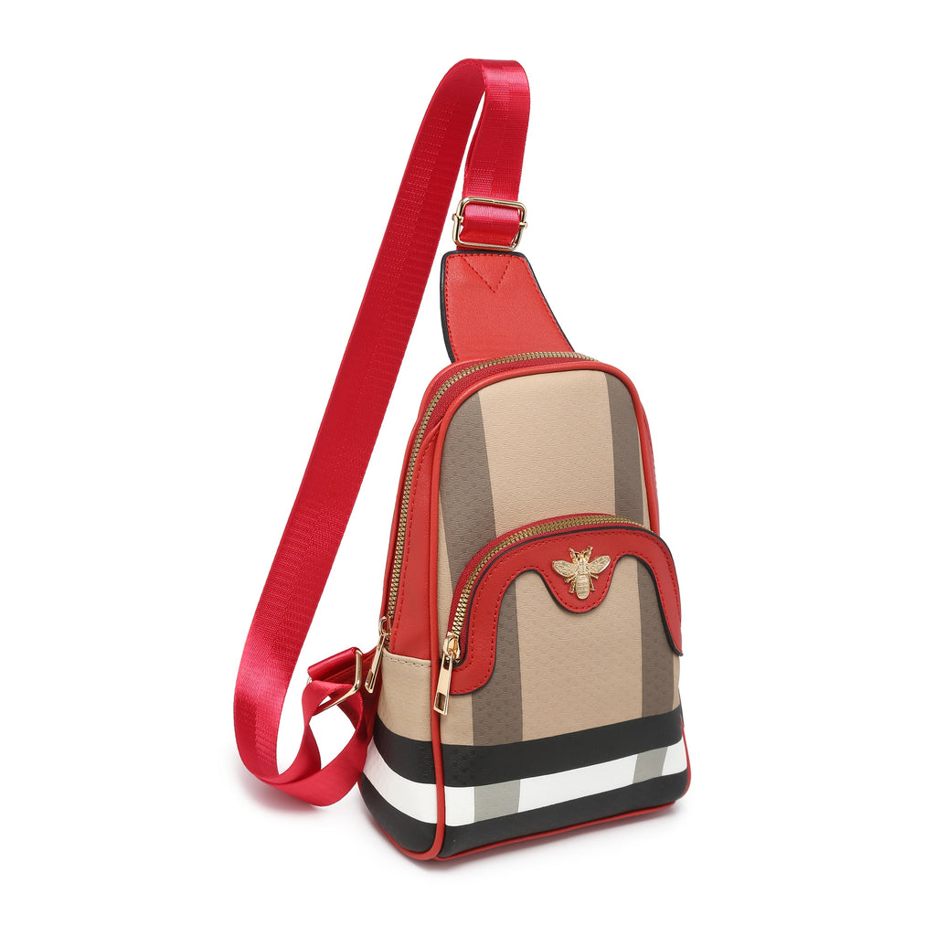 Sling Bag – Mini, Adjustable Strap, for Travel & Work – detail view 13