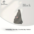 Sling Bag – Tactical MOLLE Chest Pack with Flag Patch, Multiple Compartments and Six Colors