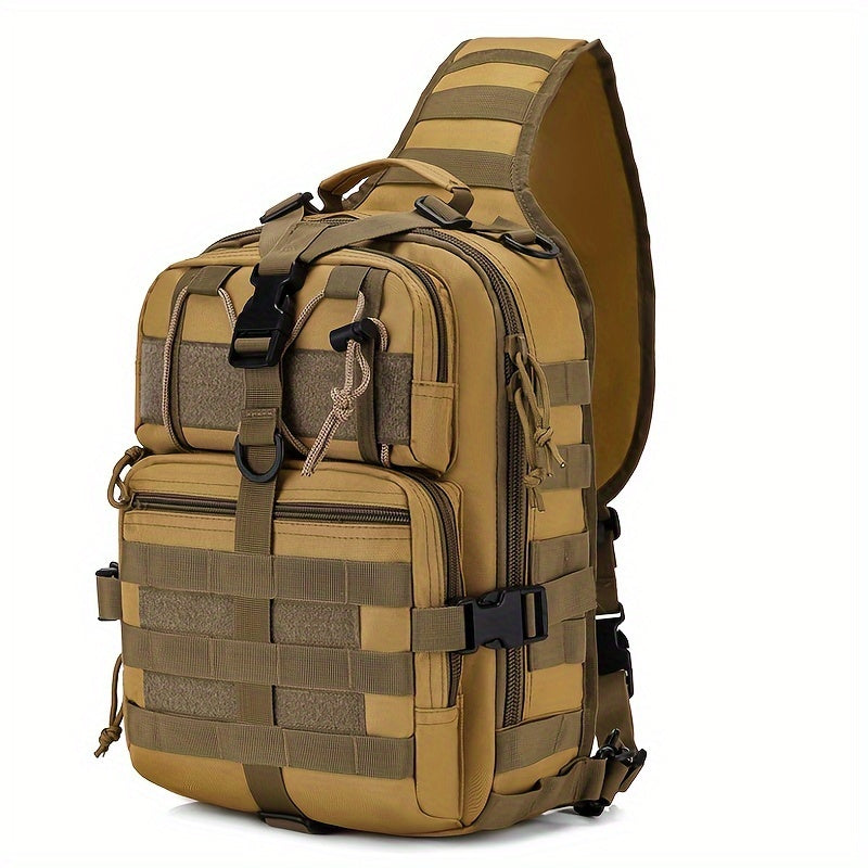 Sling Bag – Outdoor Sports Crossbody with Multiple Compartments in Five Tactical-Inspired Colors