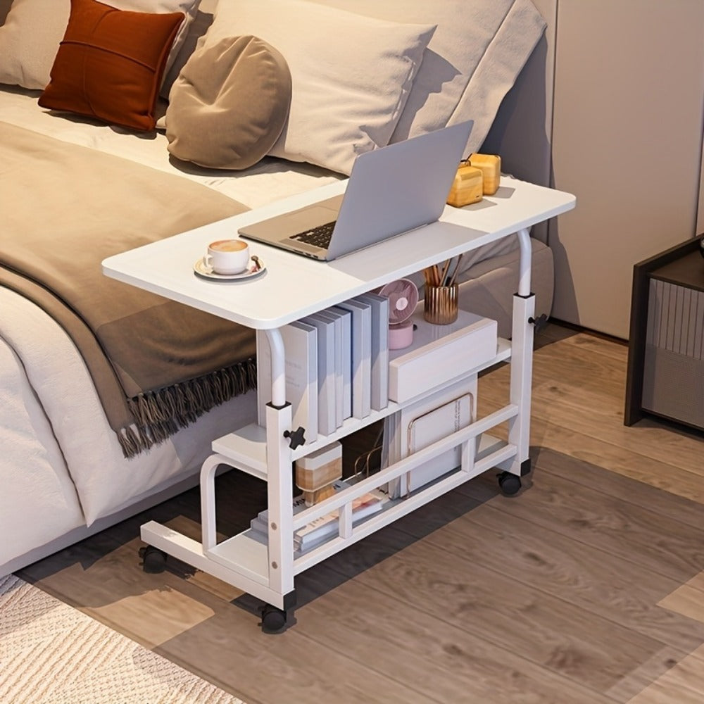 Space-Saving Computer Desk with Adjustable Height for Work, Display, and Everyday Use detail image - detail view 3