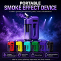 Black Handheld Smoke-Effect Device with 300mL-Labeled Tank and 17.8 x 13.5 x 4.9 cm Pictured Size