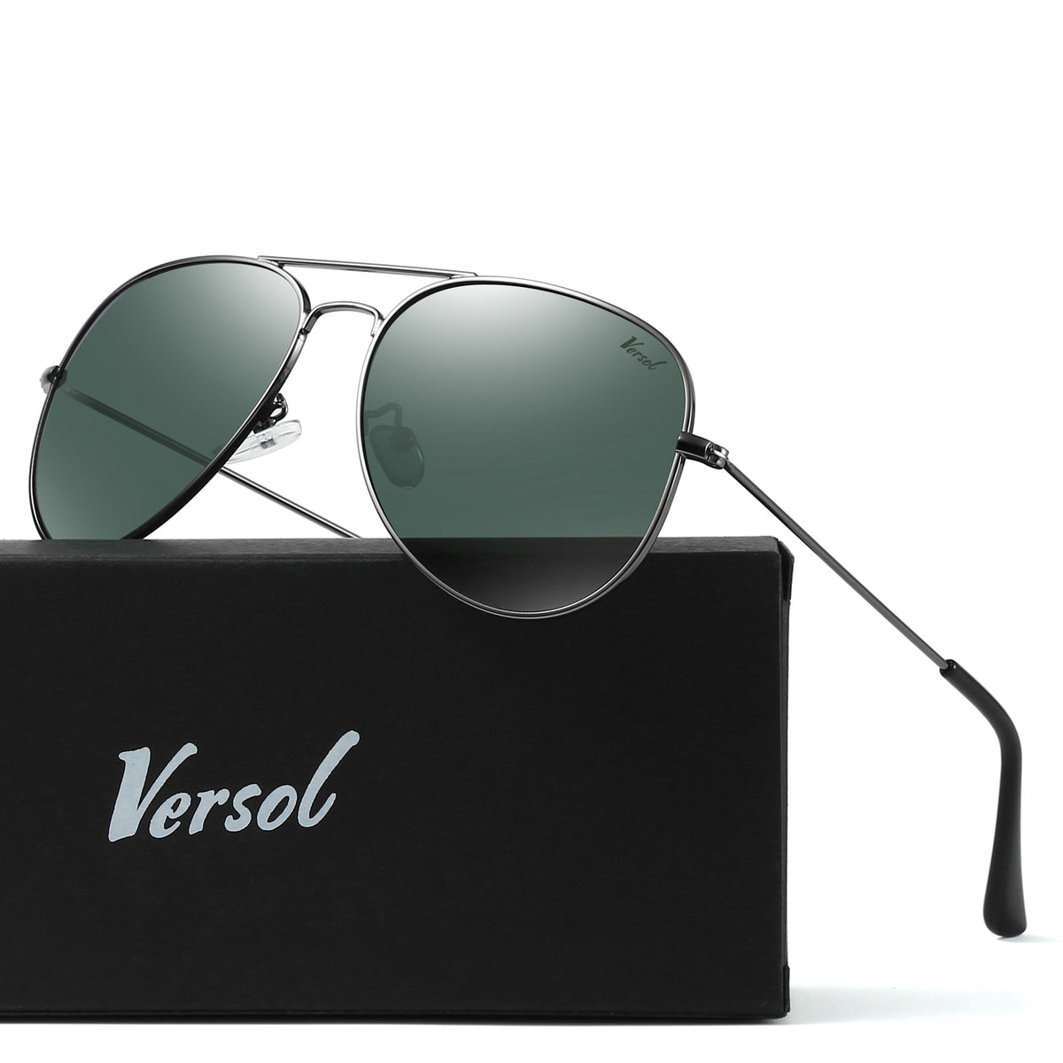 Sunglasses for Men - Aviator Polarized for & Women Mirrored Oversized Pilot Frame 139mm - product detail view 18