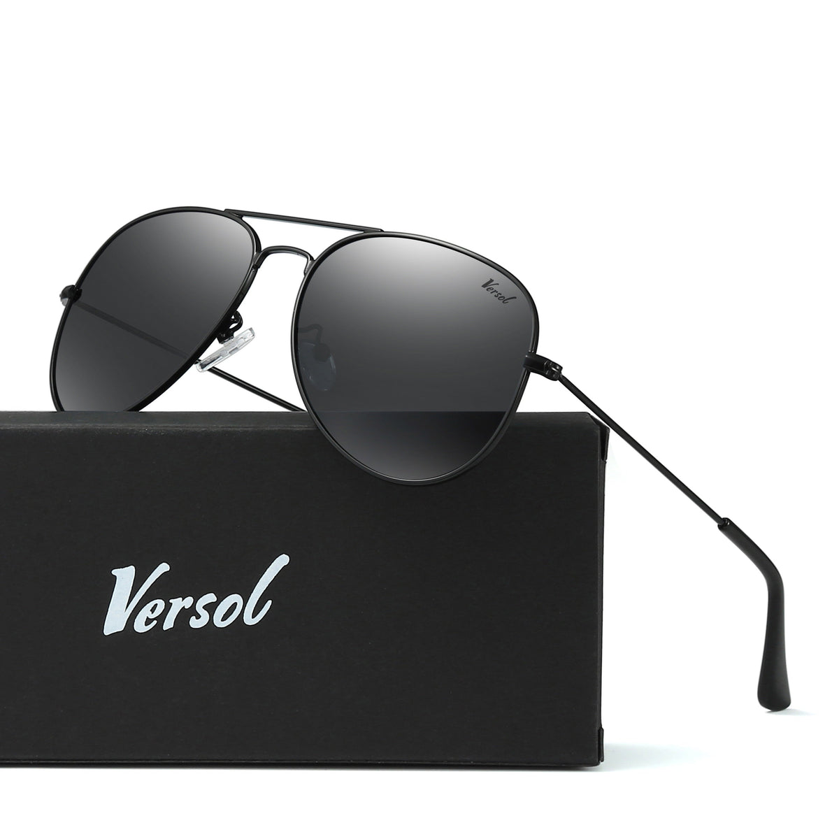 Sunglasses for Men - Aviator Polarized for & Women Mirrored Oversized Pilot Frame 139mm - product detail view 19