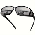 Sunglasses Fit-Over Sunglasses with Rectangular Frames for Prescription Glasses, 13 Lens Options & Travel Use
