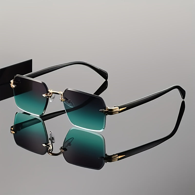 Sunglasses Gradient Metal Sunglasses for Women with Lenses, Frame and 1-Pair or 2-Pair Options