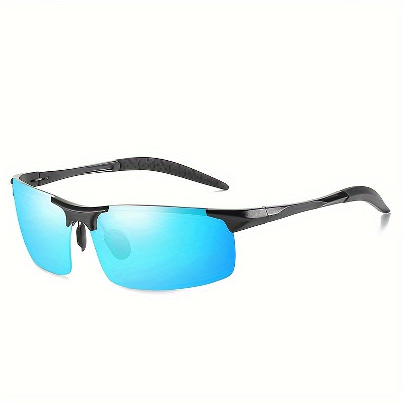 Sunglasses for Men - HD Polarized Al-Mg Alloy Ultralight Frame UV400 for Women High-Definition - product detail view 17