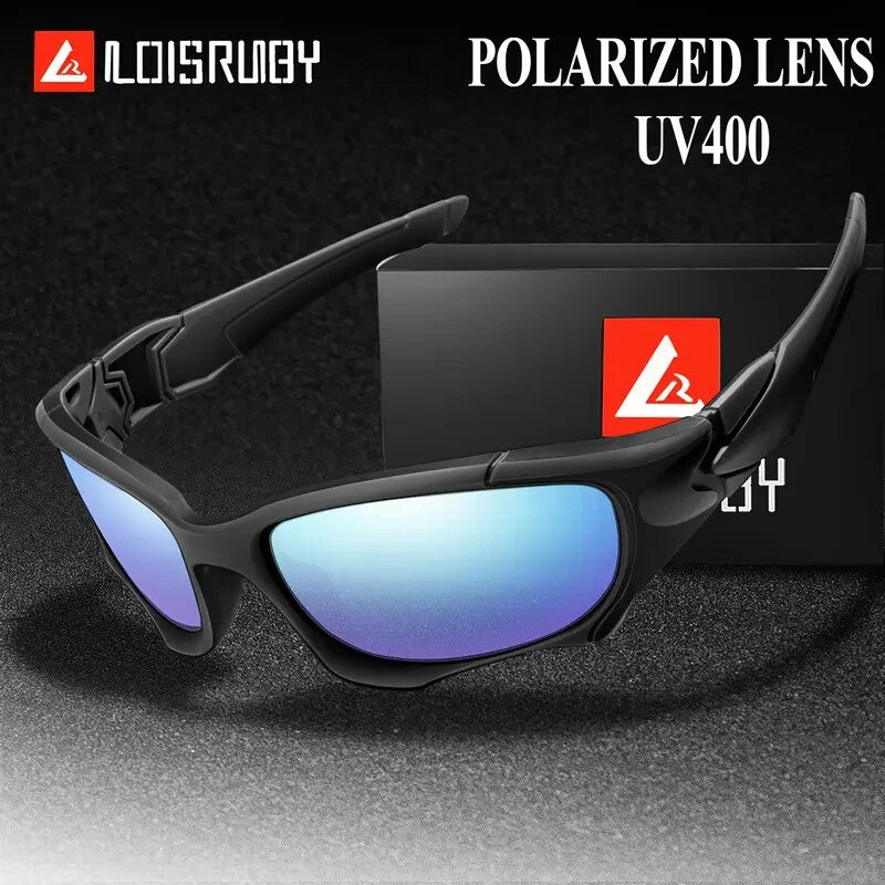 Sunglasses for Men - Polarized Sports UV400 - Lightweight PC Wrap Frame for Women, Anti-Glare - product detail view 16