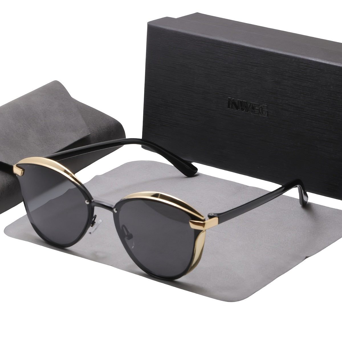 Sunglasses Slim-Temple Sunglasses with and 5 Lightweight Colors for Travel with Specific Frame, Lens Color and Pack Choices