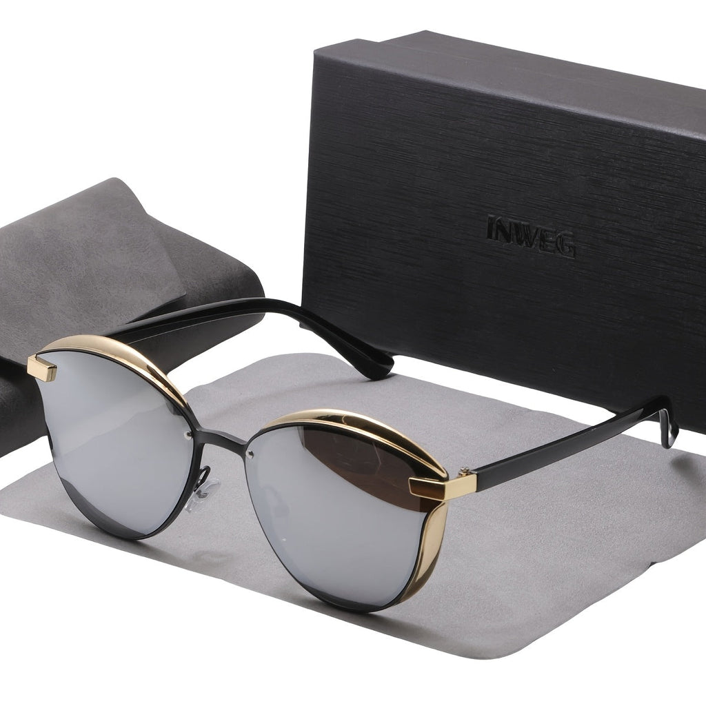 Sunglasses for Women - Polarized for Thin Temple, Anti-Glare UV Protection, Fits All Face Shapes - product detail view 12