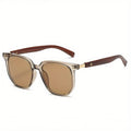 Polarized TR-Frame Sunglasses with Vintage Stud Details, Lightweight Fit and 4 Color Options