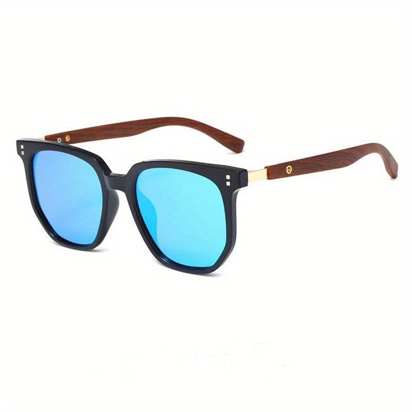 Sunglasses for Men - Polarized TR Frame for & Women Vintage Stud Detail Hybrid Spectacle Retro - product detail view 31