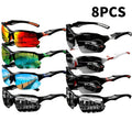 Sunglasses Sports Sunglasses Bulk Set with -Protective True-Color Lenses in 8-Pair or 12-Pair Options