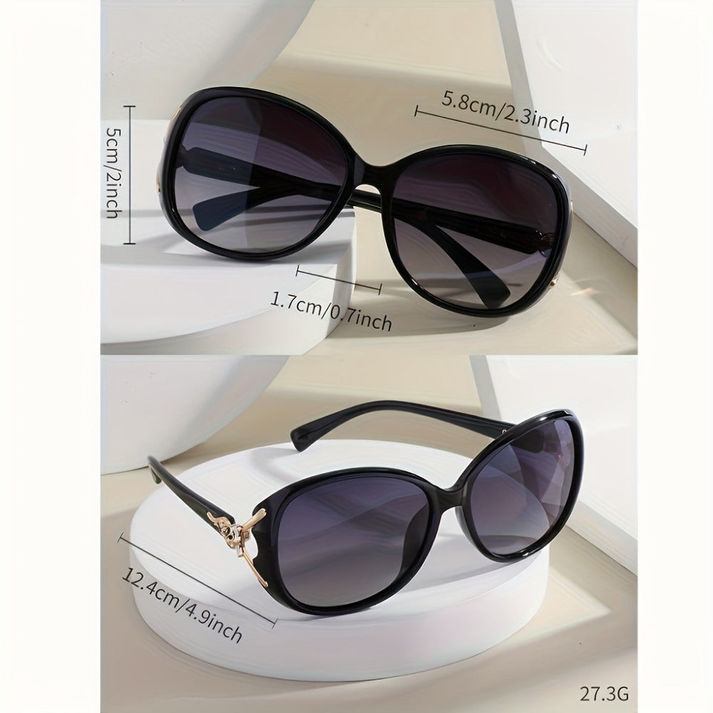 Sunglasses for Women - for UV Protection 3 Pack Trendy Anti-UV Fashion Eyewear Set Lightweight - product detail view 4