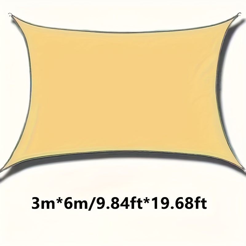 Sunshade Net with Added Privacy for Practical Everyday Home Use in Patio