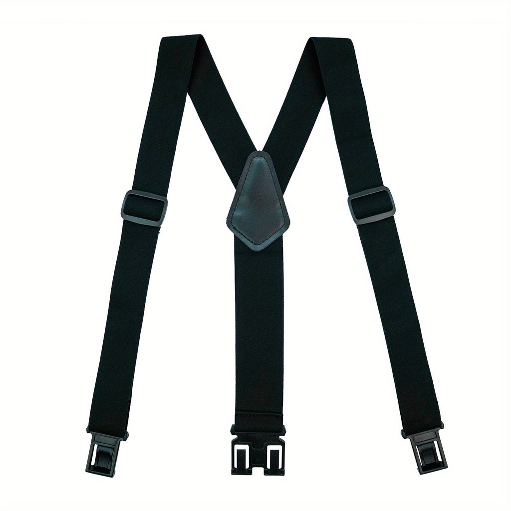 Suspenders - Y-Back Men 1.5 Inch Elastic Hook End Adjustable Braces Work Outdoor - product detail view 25